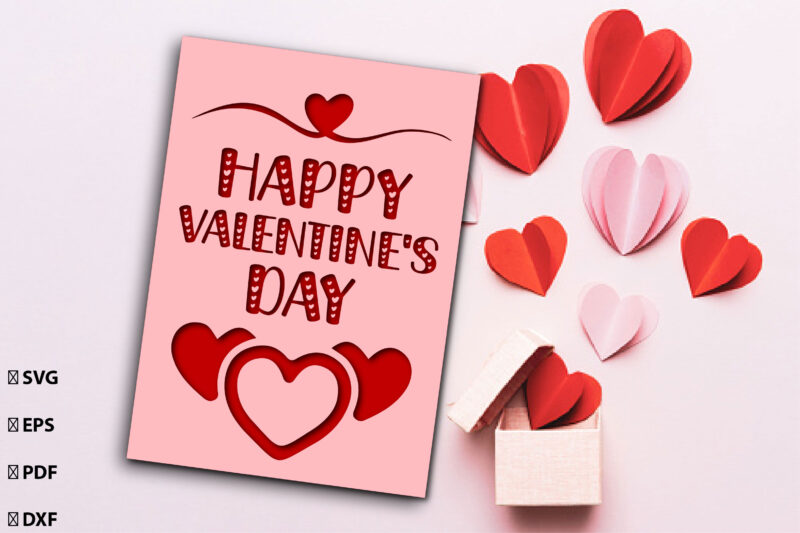 Happy Valentine’s Day Card Bundle