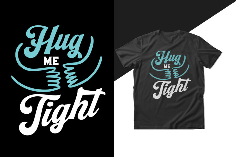 Hug day t shirt designs bundle