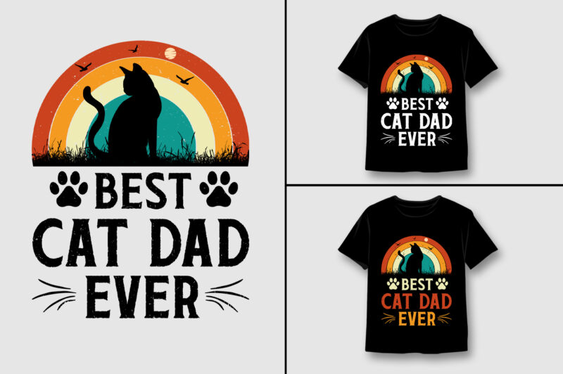 Cat Lover T-Shirt Design Bundle