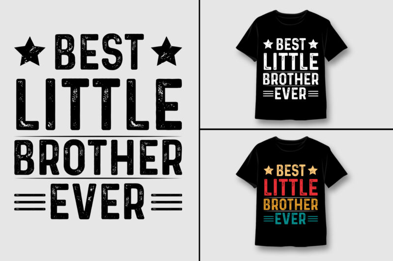 Brother T-Shirt Design Bundle