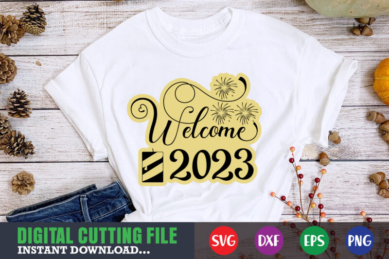 Welcome 2023 SVG