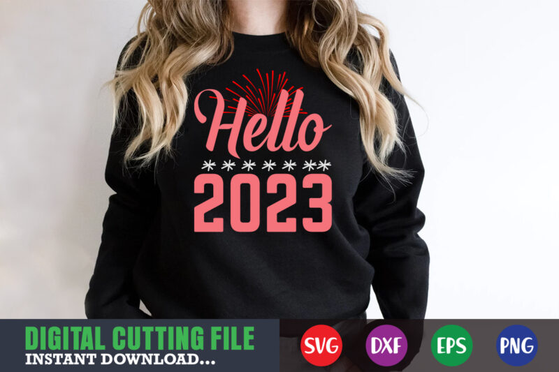 Hello 2023 SVG