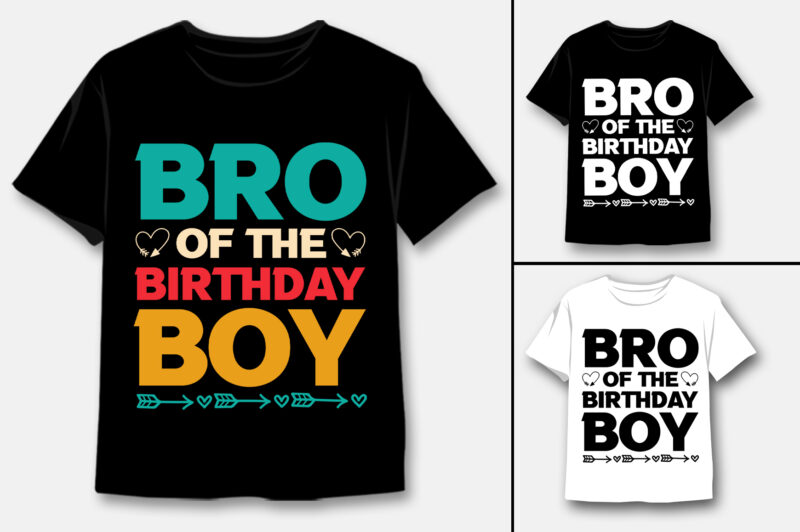 Birthday T-Shirt Design Bundle