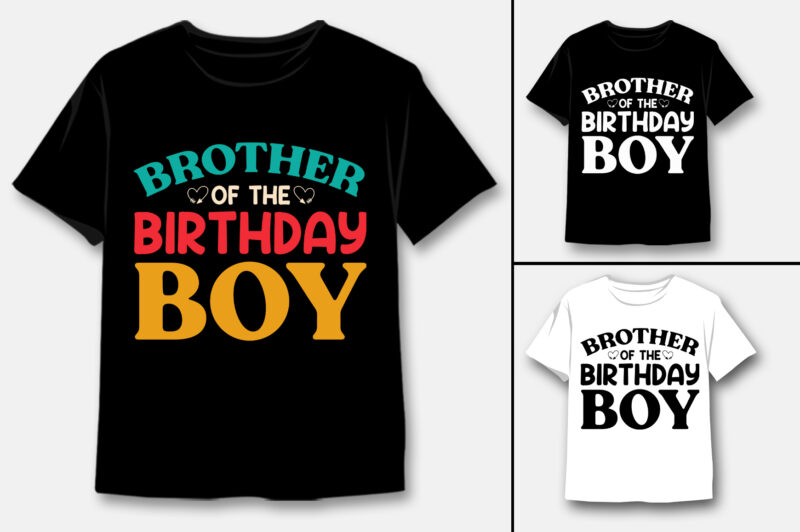 Birthday T-Shirt Design Bundle