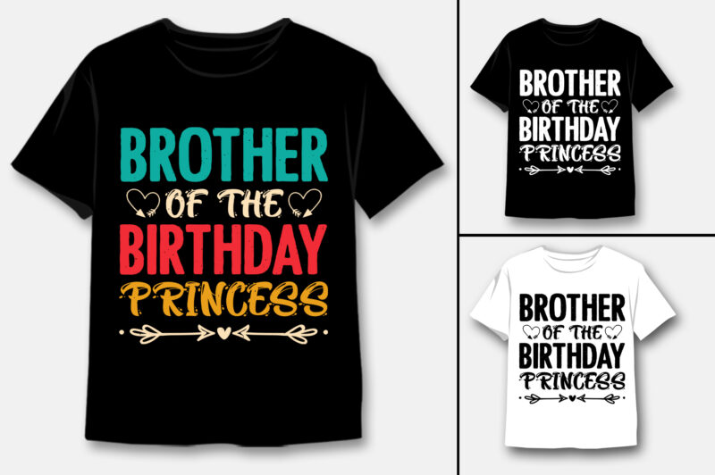 Brother T-Shirt Design Bundle