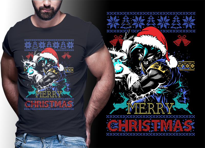 CHRISTMAS ANIME DRAGONBALL Z GT SUPER TSHIRT DESIGNS BUNDLE