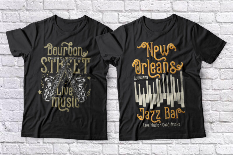 French Quarter Bourbon Street The Big Easy New Orleans T Shirt No Tag