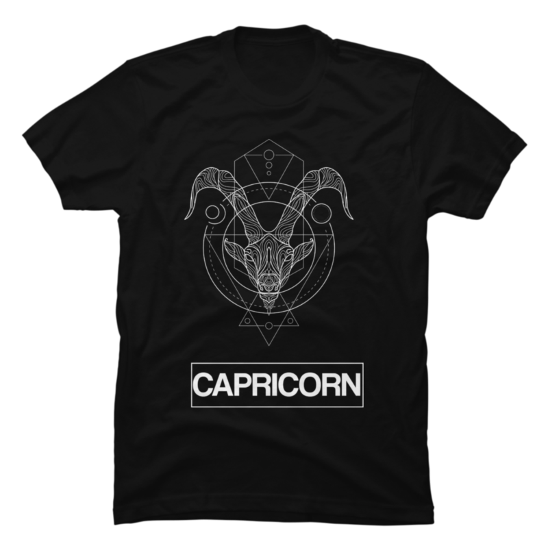 20 Capricorn PNG T-shirt Designs Bundle For Commercial Use Part 3 ...