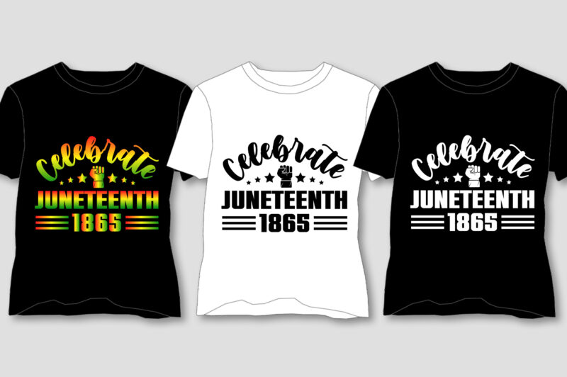 Juneteenth T-Shirt Design Bundle