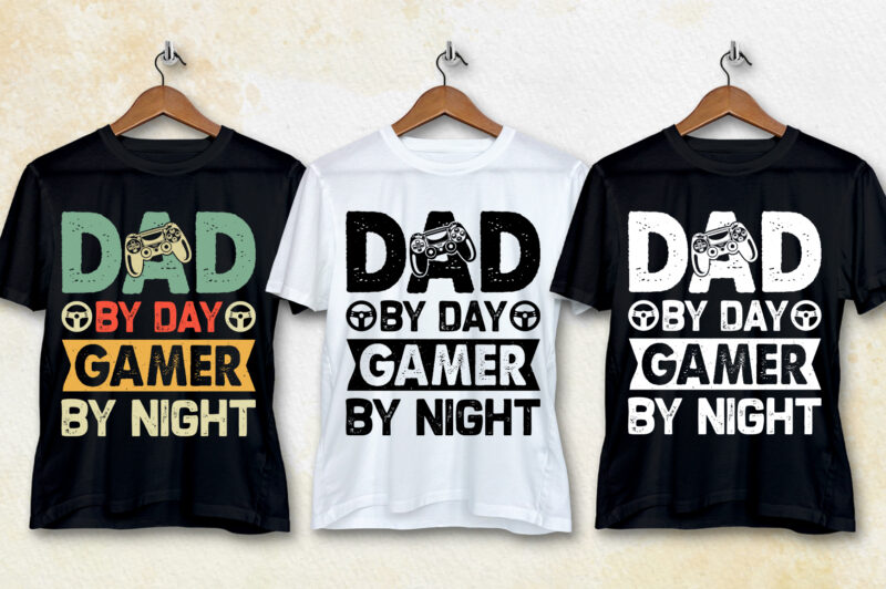 Video Game Lover T-Shirt Design Bundle