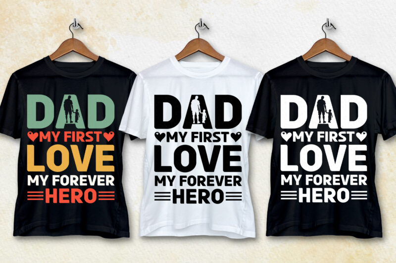 Dad Papa T-Shirt Design Bundle