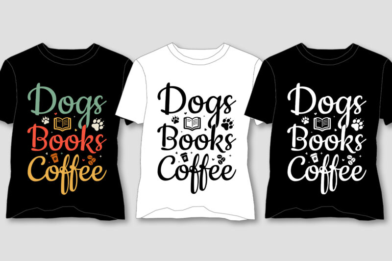 Book Swim T-Shirt Design Bundle