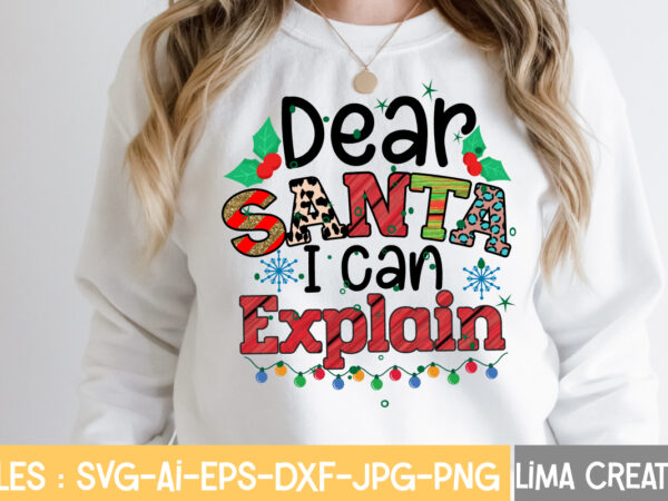 Dear santa i can explain sublimation png,christmas bundle png, merry christmas png, christmas png, western png, santa claus png, bundle png, sublimation designs, digital download retro christmas sublimation png bundle,