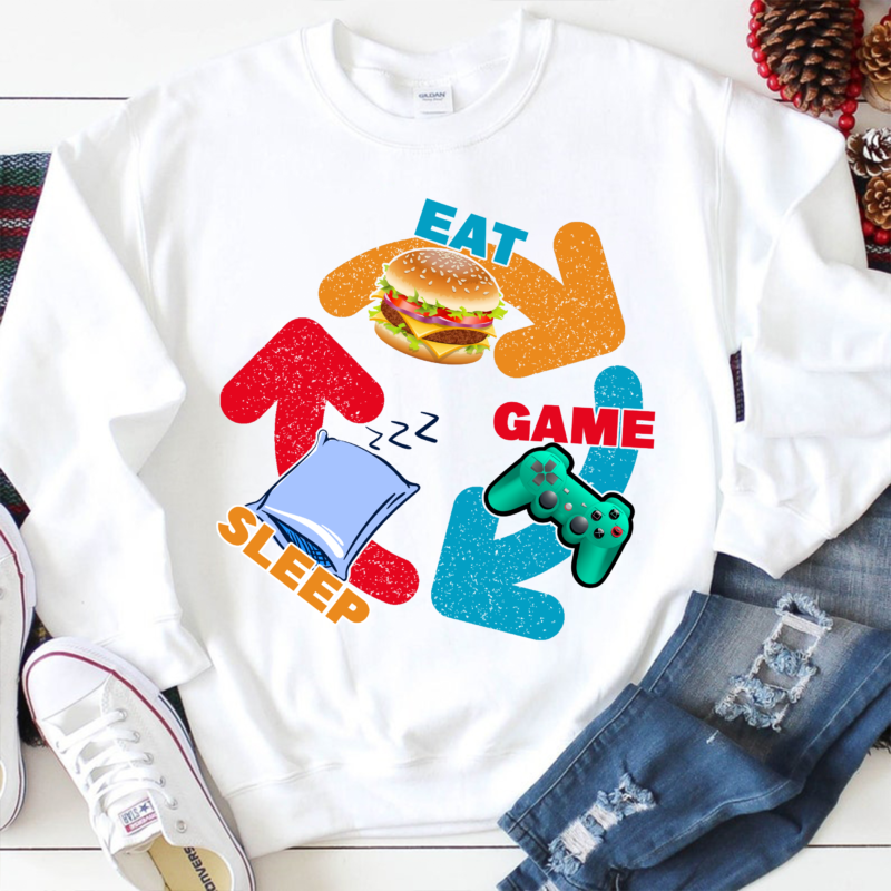 25 Game PNG T-shirt Designs Bundle For Commercial Use Part 2, Game T-shirt, Game png file, Game digital file, Game gift, Game download, Game design