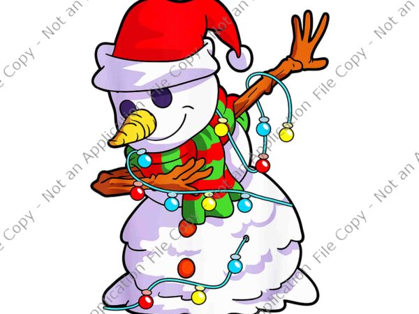 Dabbing snowman christmas png, dabbing snowman hat santa png, snowman christmas png, christmas png t shirt vector illustration