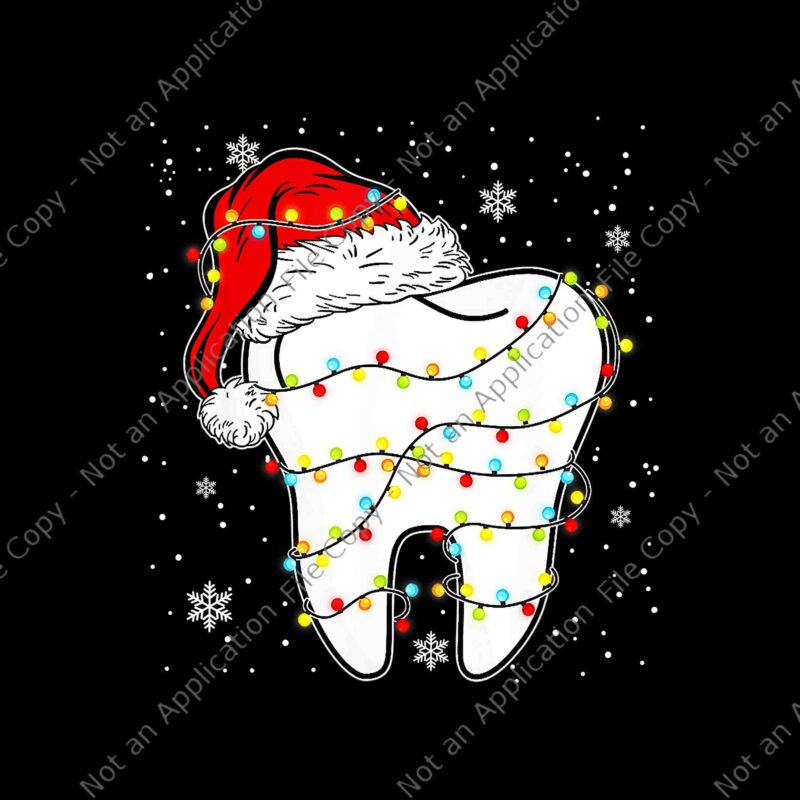 Christmas Tooth Badge Reel Santa Hat Dental Hygienist Badge Dental