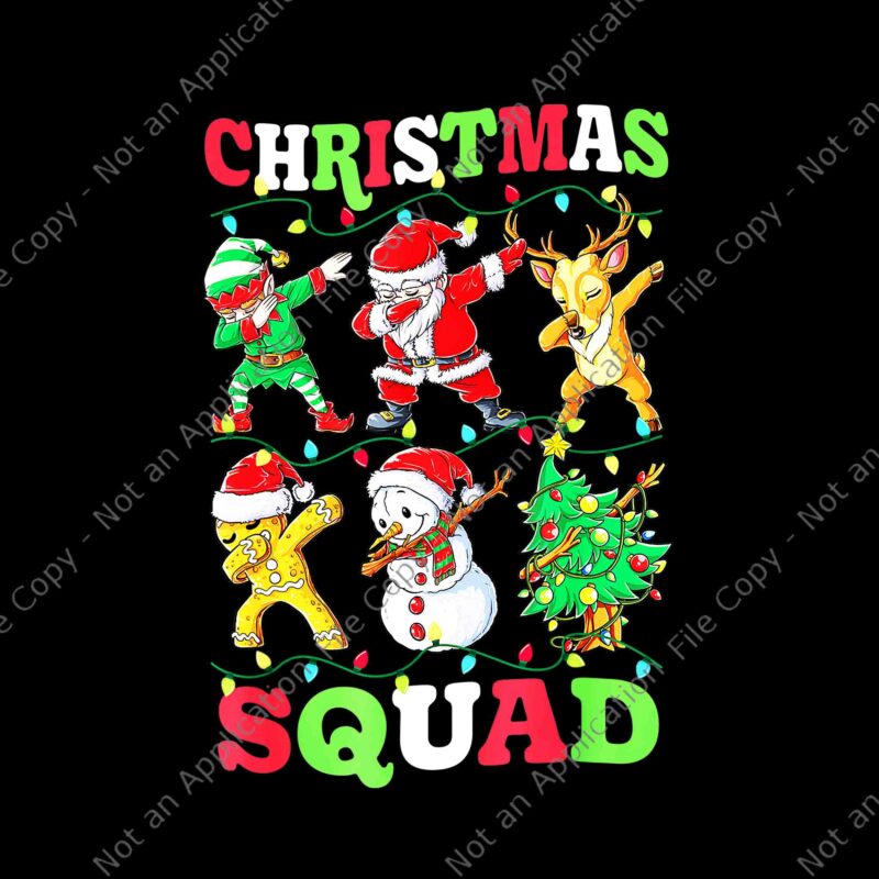 Dabbing Christmas Squad Santa Elf Png, Santa Dabbing Png, Santa Christmas Squad Png, Santa Christmas Png