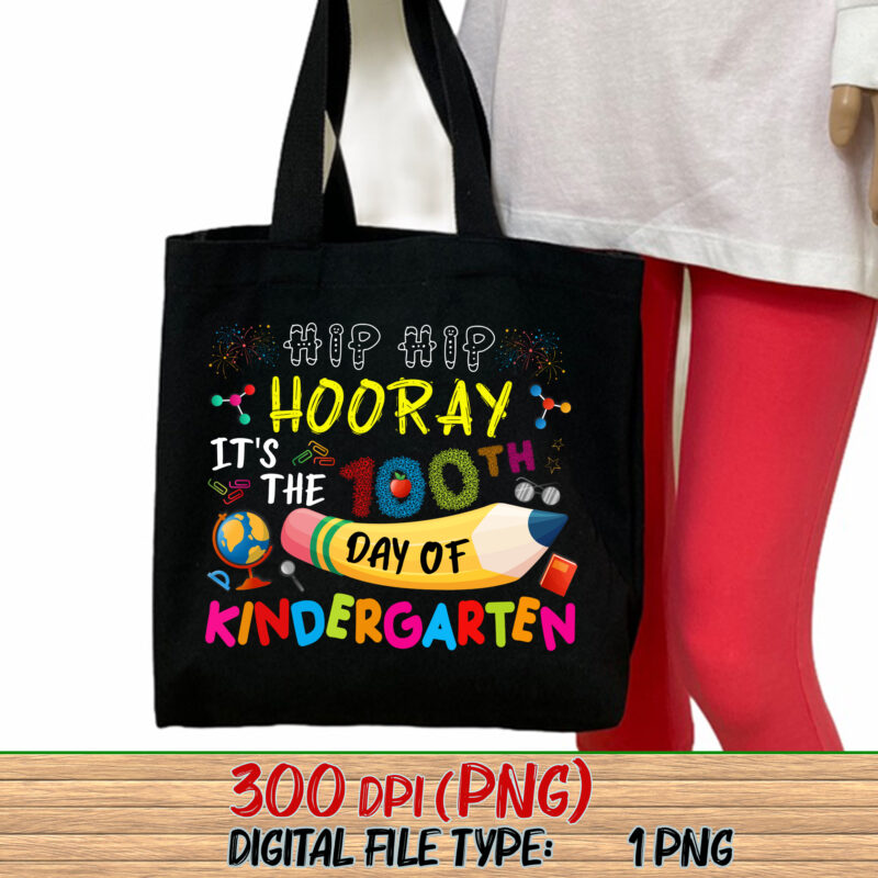 Funny Hip Hip Hooray It_s The 100th Day Of Kindergarten NC