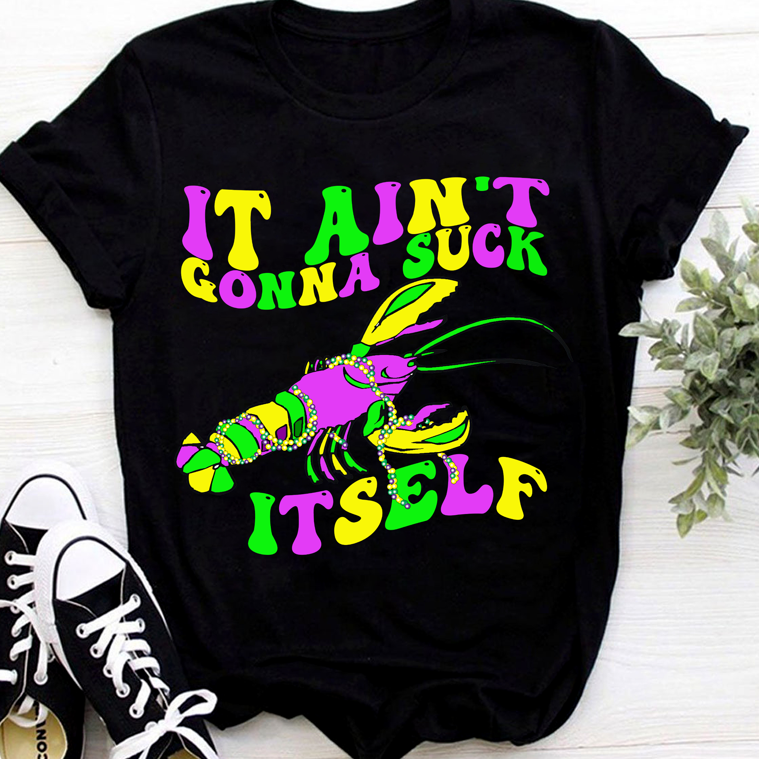 Take Me To The Mardi Gras Whimsical Subway Art T-Shirt-TD – theteejob