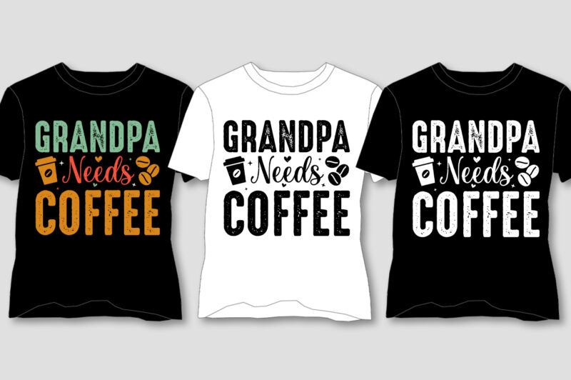 Coffee T-Shirt Design Bundle