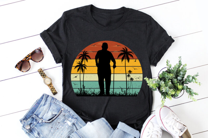 Sunset Colorful T-Shirt Graphic Bundle