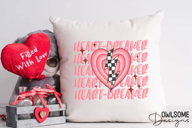 Heart Breaker Valentine PNG Sublimation