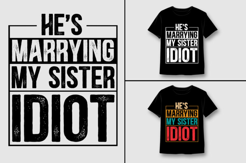 Sister T-Shirt Design Bundle