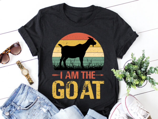 I am the goat t-shirt design