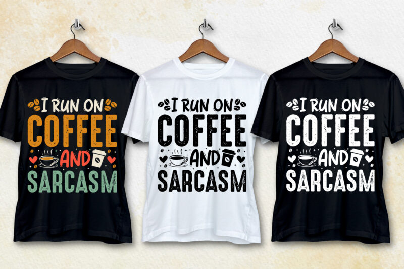 Coffee T-Shirt Design Bundle