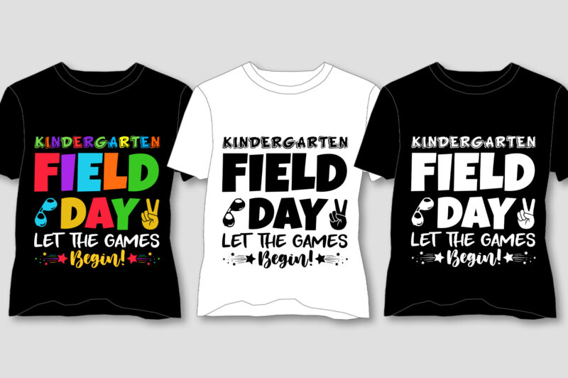 Kindergarten T-Shirt Design Bundle