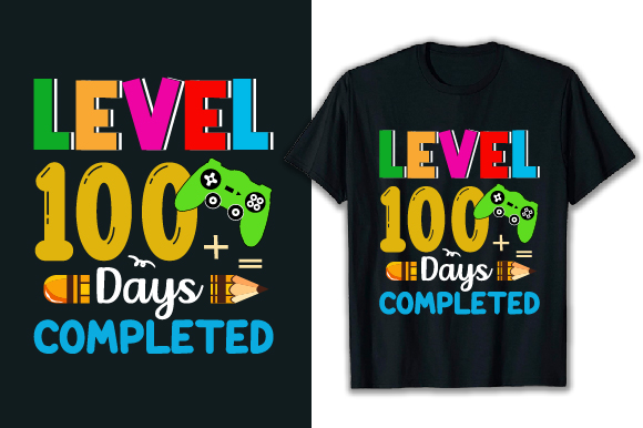 Best 100 Days of School T-Shirt Design, 100 Days of School T-shirt, 100 Days of School T-Shirt Bundle