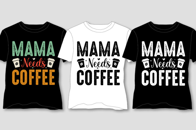 Coffee T-Shirt Design Bundle