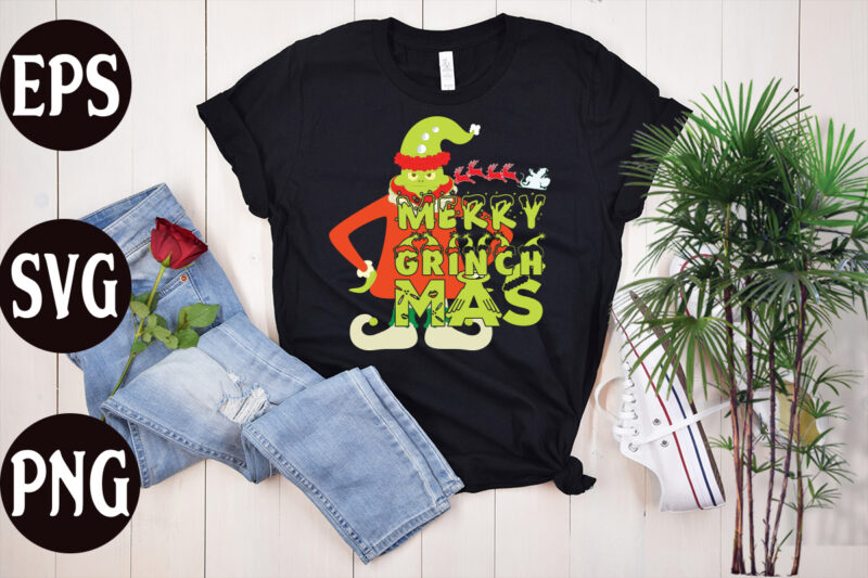 Merry grinch mas T shirt design, Merry grinch mas SVG design, christmas svg mega bundle ,130 christmas design bundle , christmas svg bundle , 20 christmas t-shirt design , winter