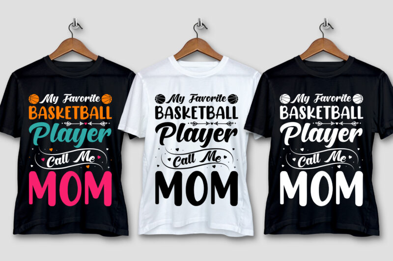 Mom Typography T-Shirt Design Bundle