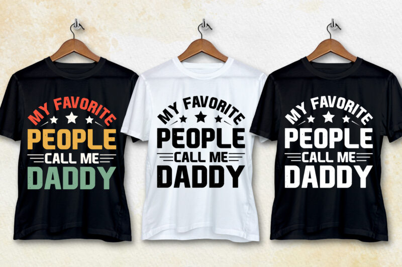 Dad Papa T-Shirt Design Bundle