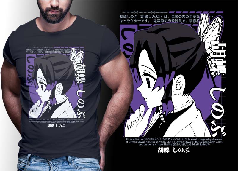 ANIME PART#4 DEMON SLAYER EDITION TSHIRT DESIGNS BUNDLE