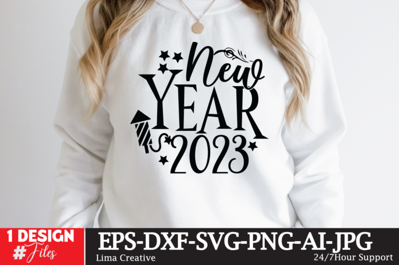 New Year SVG Bundle, SVG Cute File, T-shirt Design, New Year SVG Bundle , New Year Sublimation BUndle , New Year SVG Design Quotes Bundle , 365 New Days T-Shirt