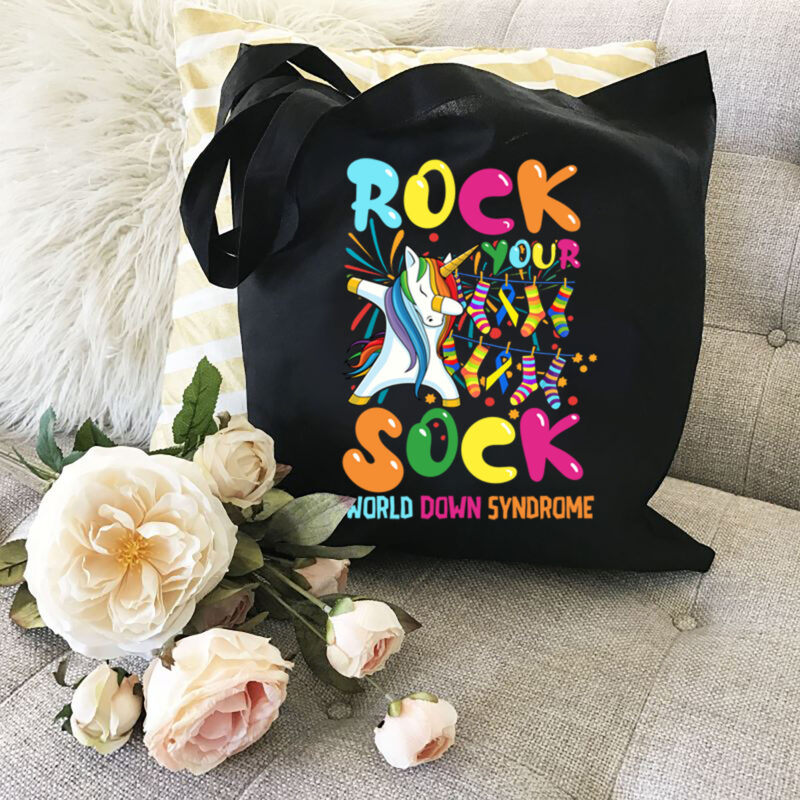 Rock Your Sock Down Syndrome Awareness Funny Unicorn Dabbing Png, Down Syndrome Awareness, Awareness Gift PNG File TL