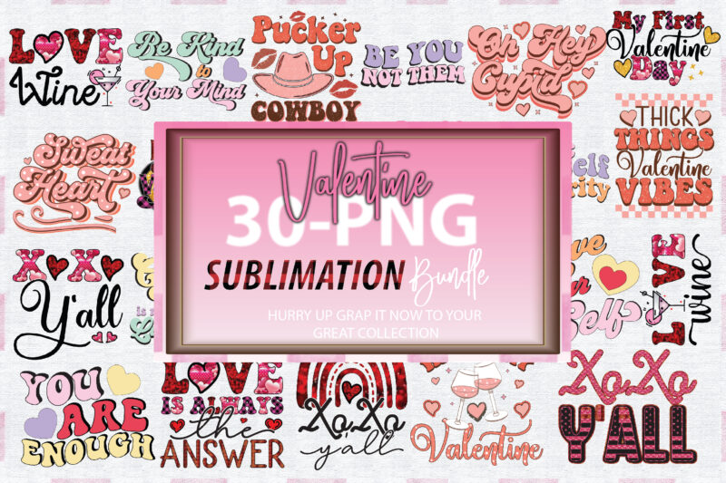 Valentine Sublimation Bundle