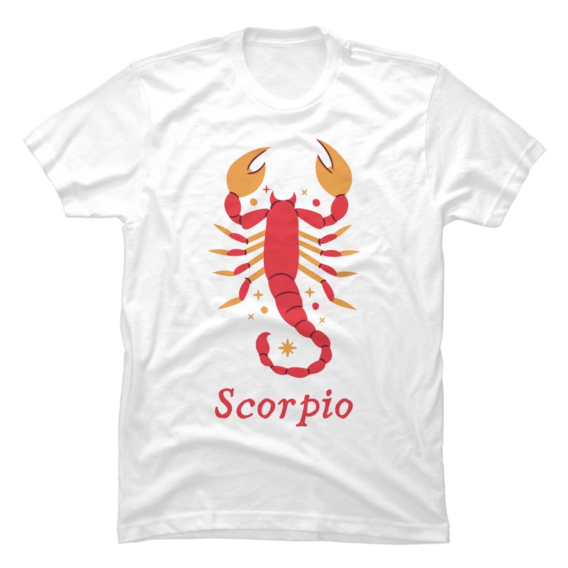 15 Scorpio PNG T-shirt Designs Bundle For Commercial Use Part 5 ...