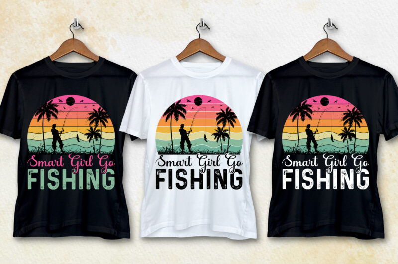 Retro Vintage Sunset-Hiking Fishing Graphic by T-Shirt Design Bundle ·  Creative Fabrica