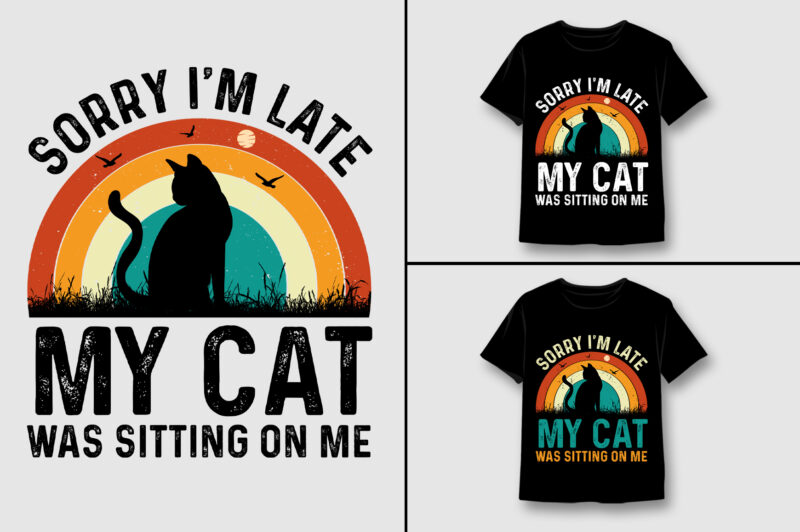 Cat Lover T-Shirt Design Bundle