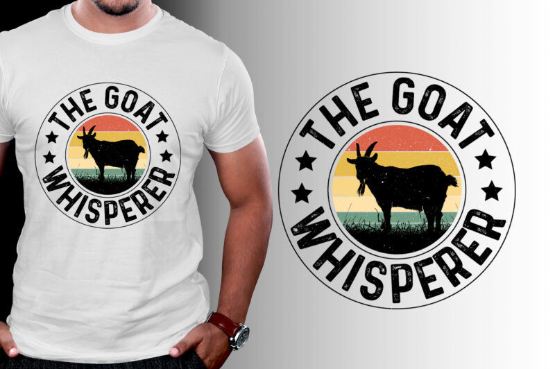 The Goat Whisperer T-Shirt Design