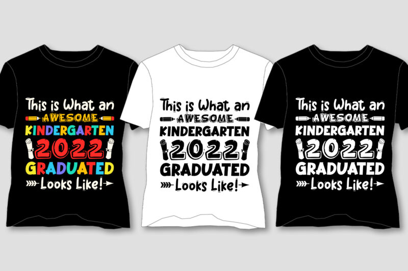 Kindergarten T-Shirt Design Bundle