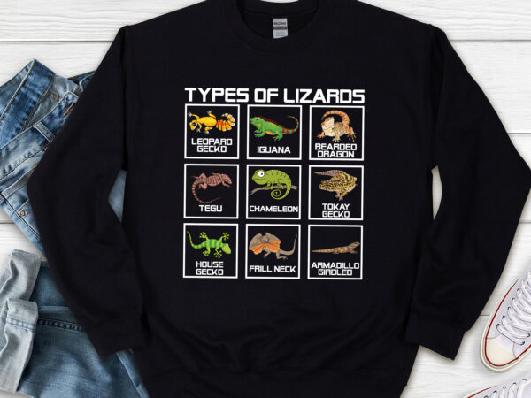 Types of Lizards Lizard Reptiles Lovers Gecko Bearded Dragon NL - Buy t ...