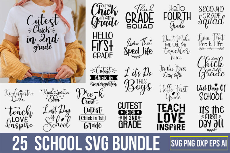 Books SVG Bundle