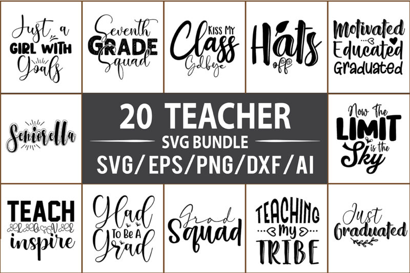 Teacher SVG Bundle