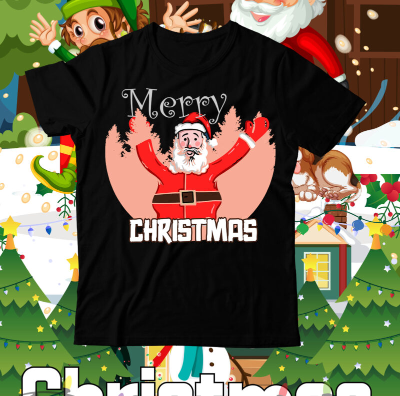 Merry Christmas T-Shirt Design , Merry Christmas Sublimation Design , Christmas SVG Mega Bundle , 220 Christmas Design , Christmas svg bundle , 20 christmas t-shirt design , winter svg