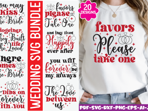 Wedding svg bundle, wedding svg files for cricut, wedding png, cut file, cricut, silhouette t shirt design for sale