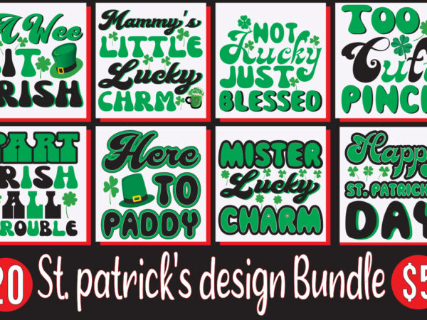 St.patrick’s day retro design bundle,st.patrick’s day svg design bundle,st patrick’s day bundle,st patrick’s day svg bundle,feelin lucky png, lucky png, lucky vibes, retro smiley face, leopard png, st patrick’s day